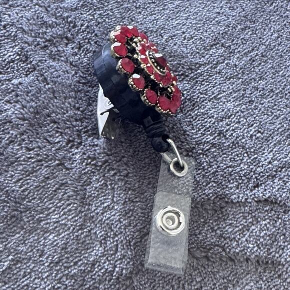 Lanyard Retractable Rhinestone - Picture 4 of 10